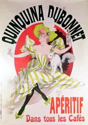 Reklamní plakát na aperitiv „Quinquina Dubonnet“, 1895